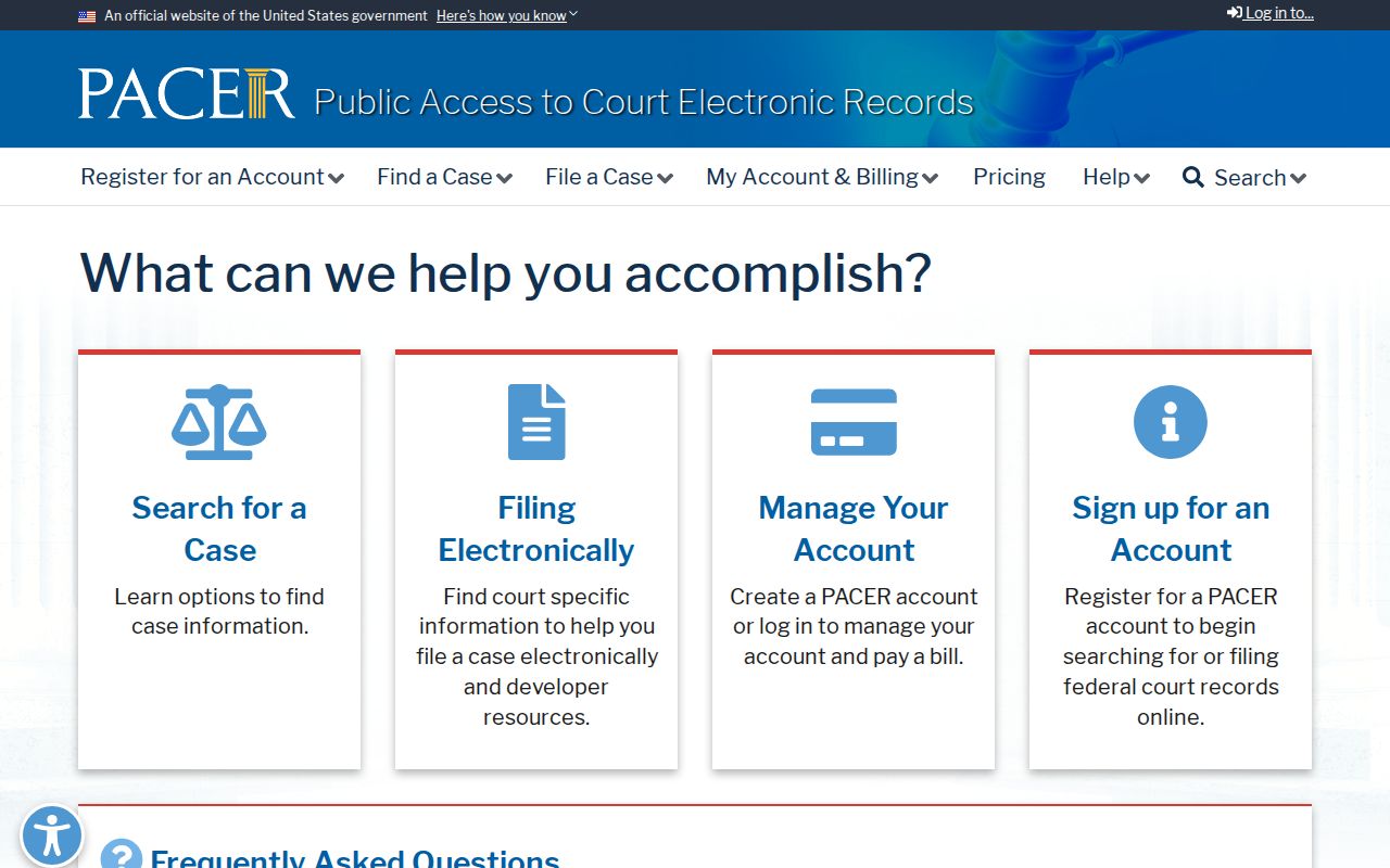 Boulder County court dockets federal PACER access context